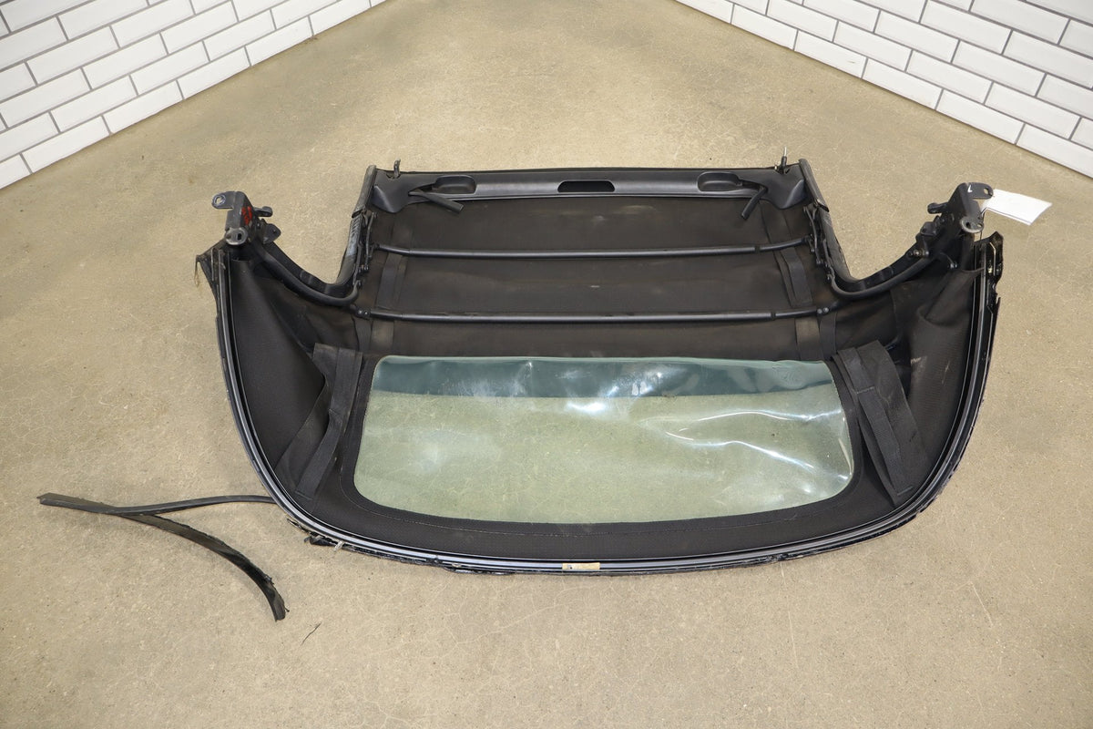 1996-2002 BMW Z3 E36/7 Cloth Convertible Roof W/ Frame Plastic Rear Window OEM