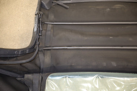 1996-2002 BMW Z3 E36/7 Cloth Convertible Roof W/ Frame Plastic Rear Window OEM