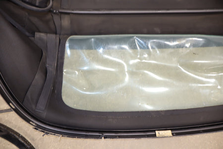 1996-2002 BMW Z3 E36/7 Cloth Convertible Roof W/ Frame Plastic Rear Window OEM