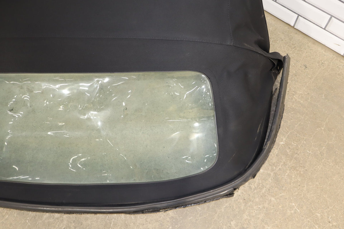 1996-2002 BMW Z3 E36/7 Cloth Convertible Roof W/ Frame Plastic Rear Window OEM