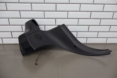 1996-2002 BMW Z3 Interior Pair B Pillar Seat Belt Trim OEM Black