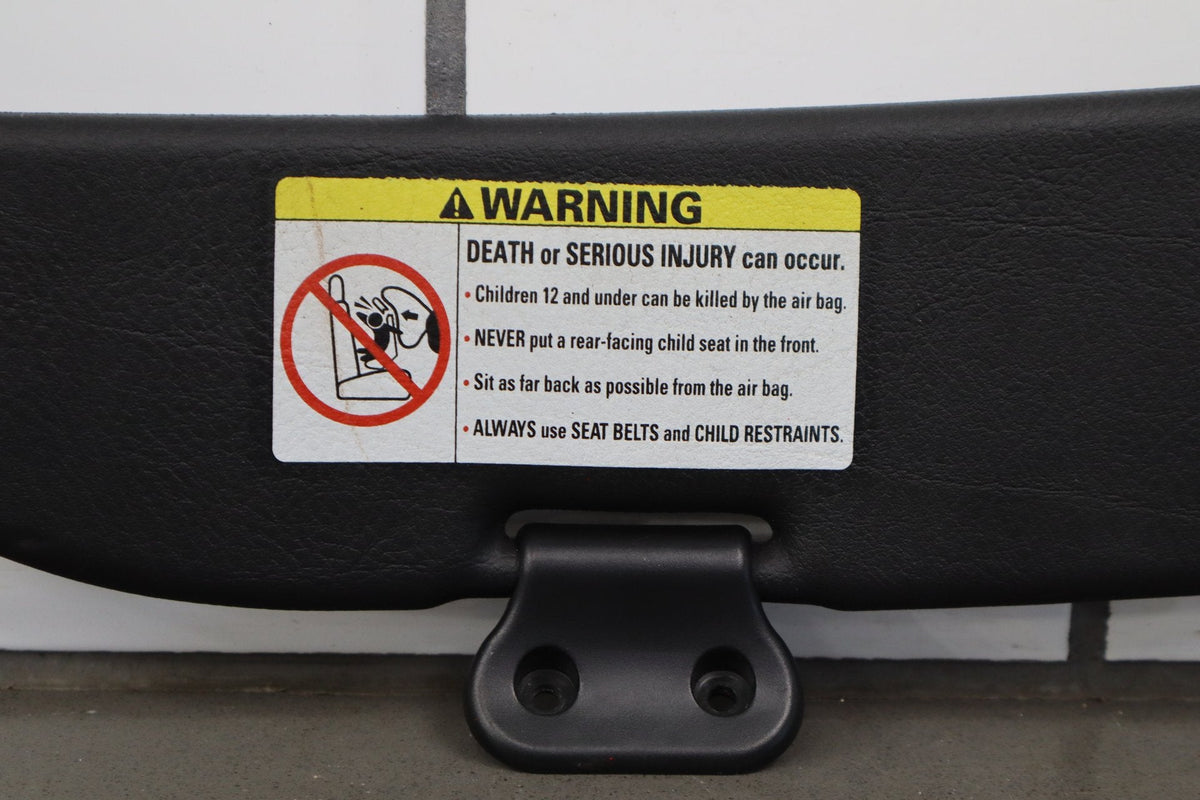 1996-2002 BMW Z3 Sun Visor Pair Left/ Right Black