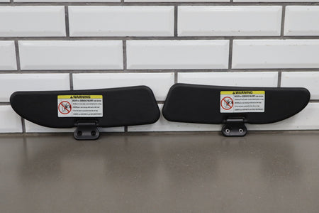 1996-2002 BMW Z3 Sun Visor Pair Left/ Right Black