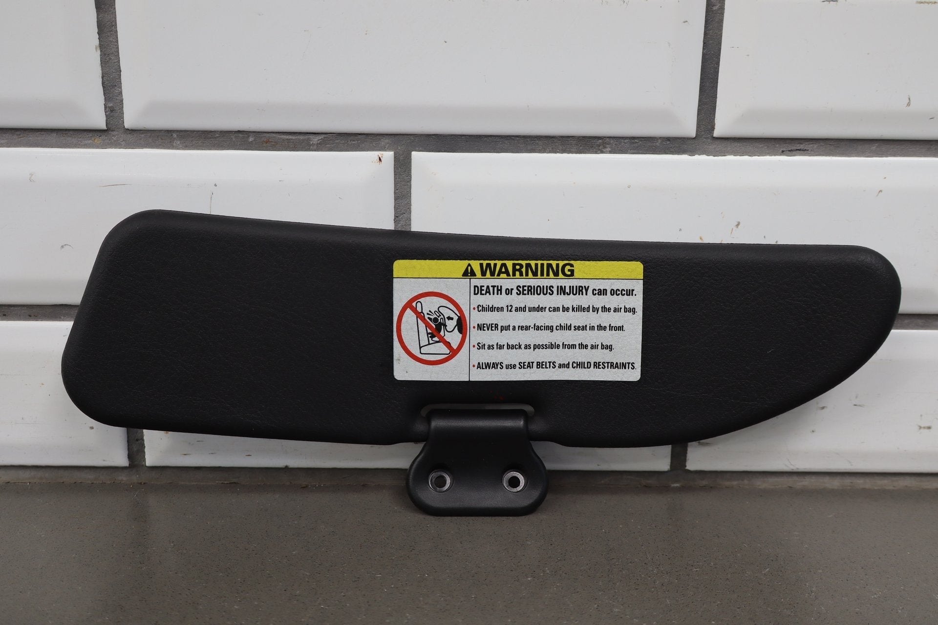 1996-2002 BMW Z3 Sun Visor Pair Left/ Right Black