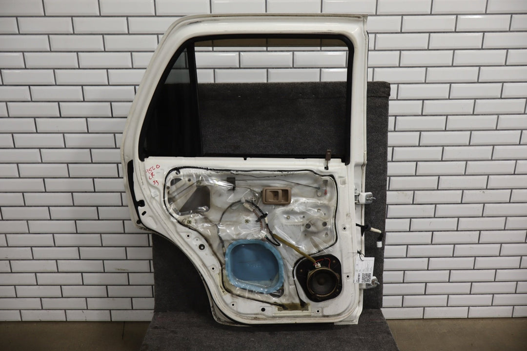 1996 - 2002 Toyota 4Runner Left Rear Door No Molding White 056