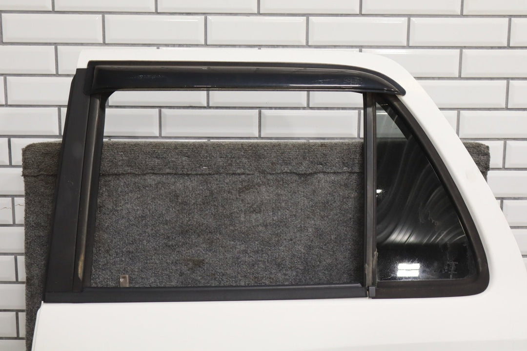 1996 - 2002 Toyota 4Runner Left Rear Door No Molding White 056