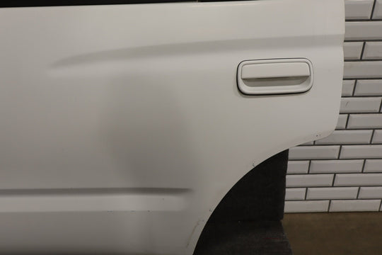 1996 - 2002 Toyota 4Runner Left Rear Door No Molding White 056