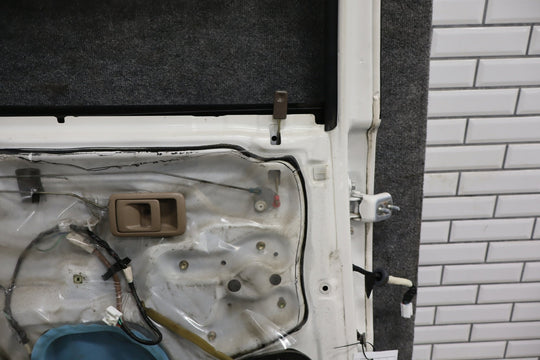 1996 - 2002 Toyota 4Runner Left Rear Door No Molding White 056