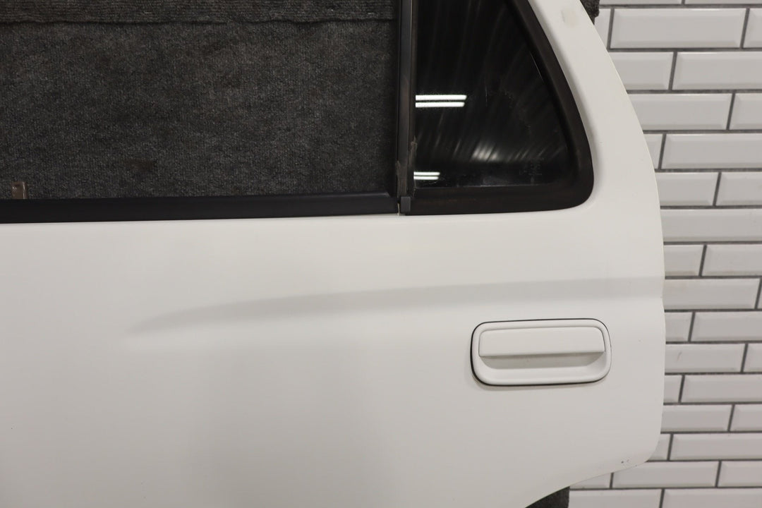 1996 - 2002 Toyota 4Runner Left Rear Door No Molding White 056