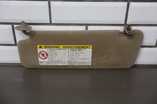 1996 - 2002 Toyota 4Runner Sun Visor Pair Left/Right Oak Oak