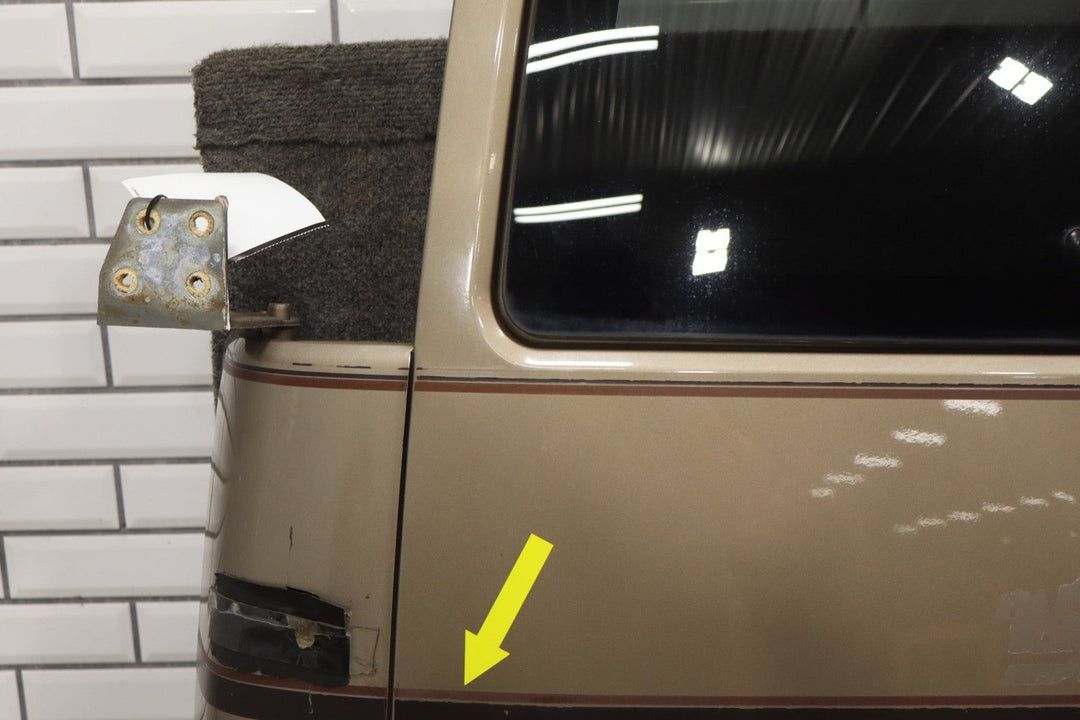 1996 - 2025 GMC Savana Chevrolet Express Left Rear Back Barn Door W/ Glass Custom