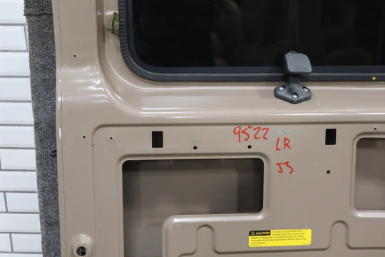 1996 - 2025 GMC Savana Chevrolet Express Left Rear Back Barn Door W/ Glass Custom