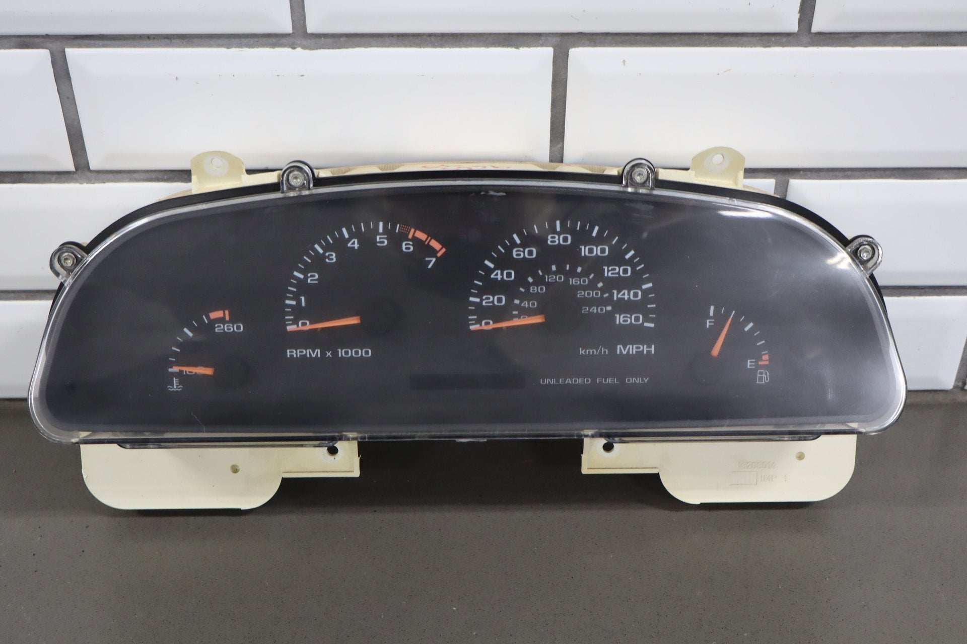 1996 Chevrolet Impala SS Analog Speedometer Miles