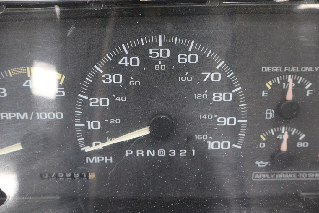 1996 Chevy GMC GMT400 6.5L Diesel Speedometer Cluster OBS 75K OEM