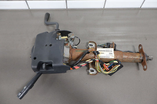 1996 Chevy Silverado C3500 Tilt Steering Column with Key/Switches GMT400 OBS
