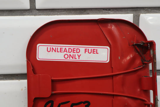 1996 Dodge Dakota Fuel Filler Door Flame Red R4