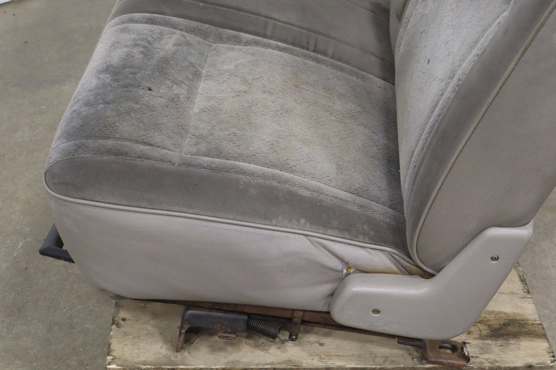 1996 Dodge Dakota SLT Regular Cab Cloth Seat Set Grey