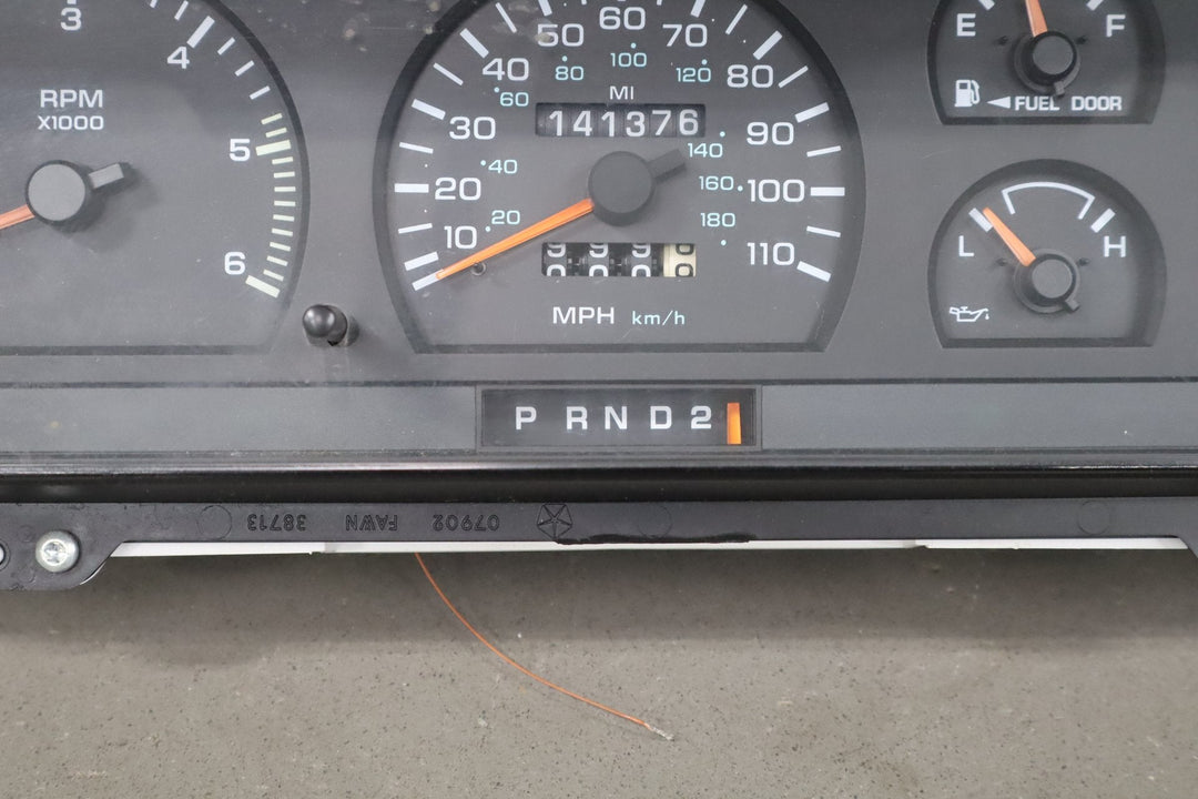 1996 Dodge Dakota SLT Speedometer Automatic Transmission 110 MPH 141376 Miles