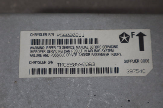 1996 Dodge Dakota SRS Chassis Module 56020211 OEM