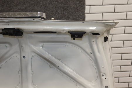 1996 Toyota Crown Decklid Trunk White 2BK OEM JZS151 Dent Center