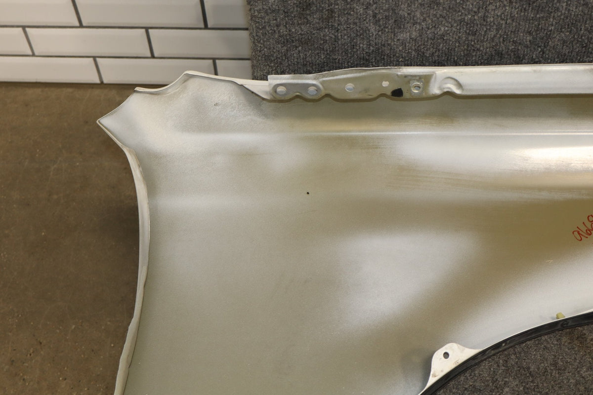 1996 Toyota Crown Left Fender White 2BK OEM JZS151 w Molding
