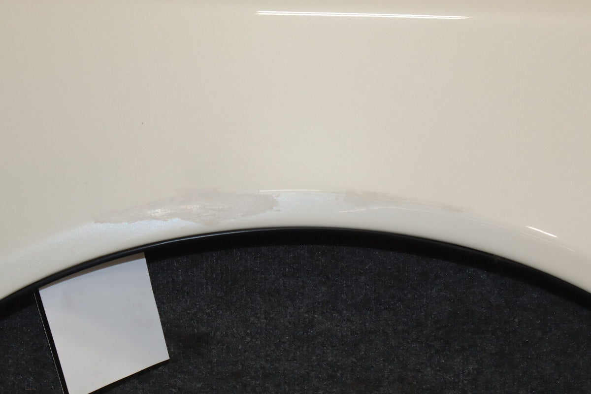 1996 Toyota Crown Left Fender White 2BK OEM JZS151 w Molding
