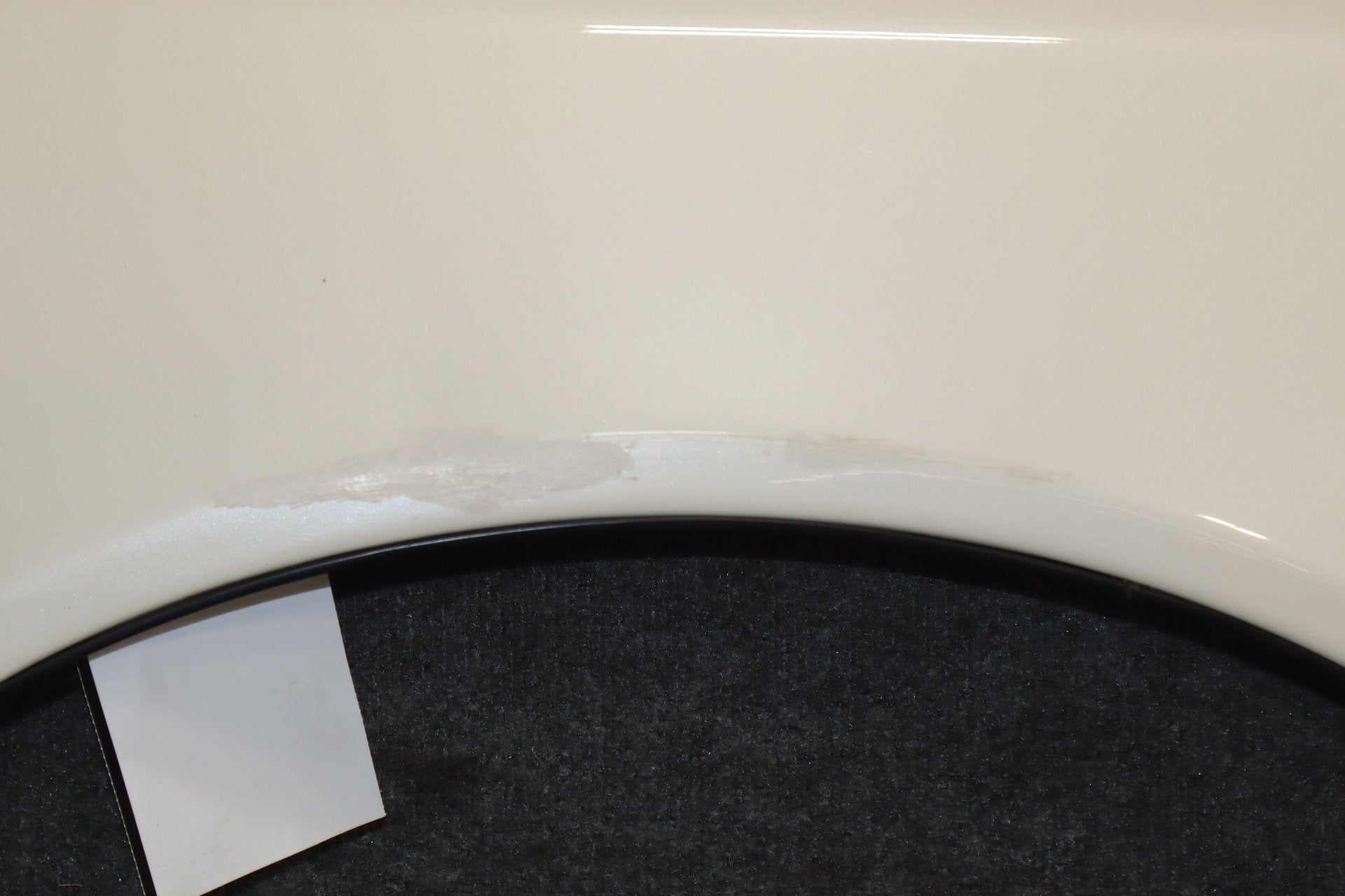 1996 Toyota Crown Left Fender White 2BK OEM JZS151 w Molding