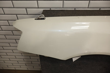 1996 Toyota Crown Left Fender White 2BK OEM JZS151 w Molding
