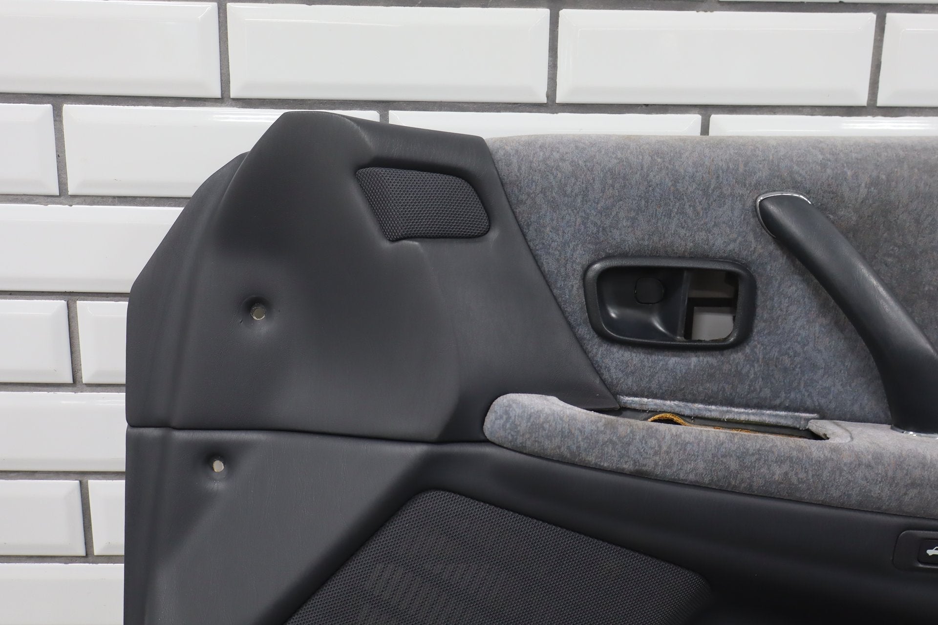 1996 Toyota Crown Right Front Door Trim Grey OEM RHD JZS151