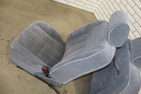 1996 Toyota Crown Royal Grey Cloth Seat Set Power FD10 OEM JZS151 Complete