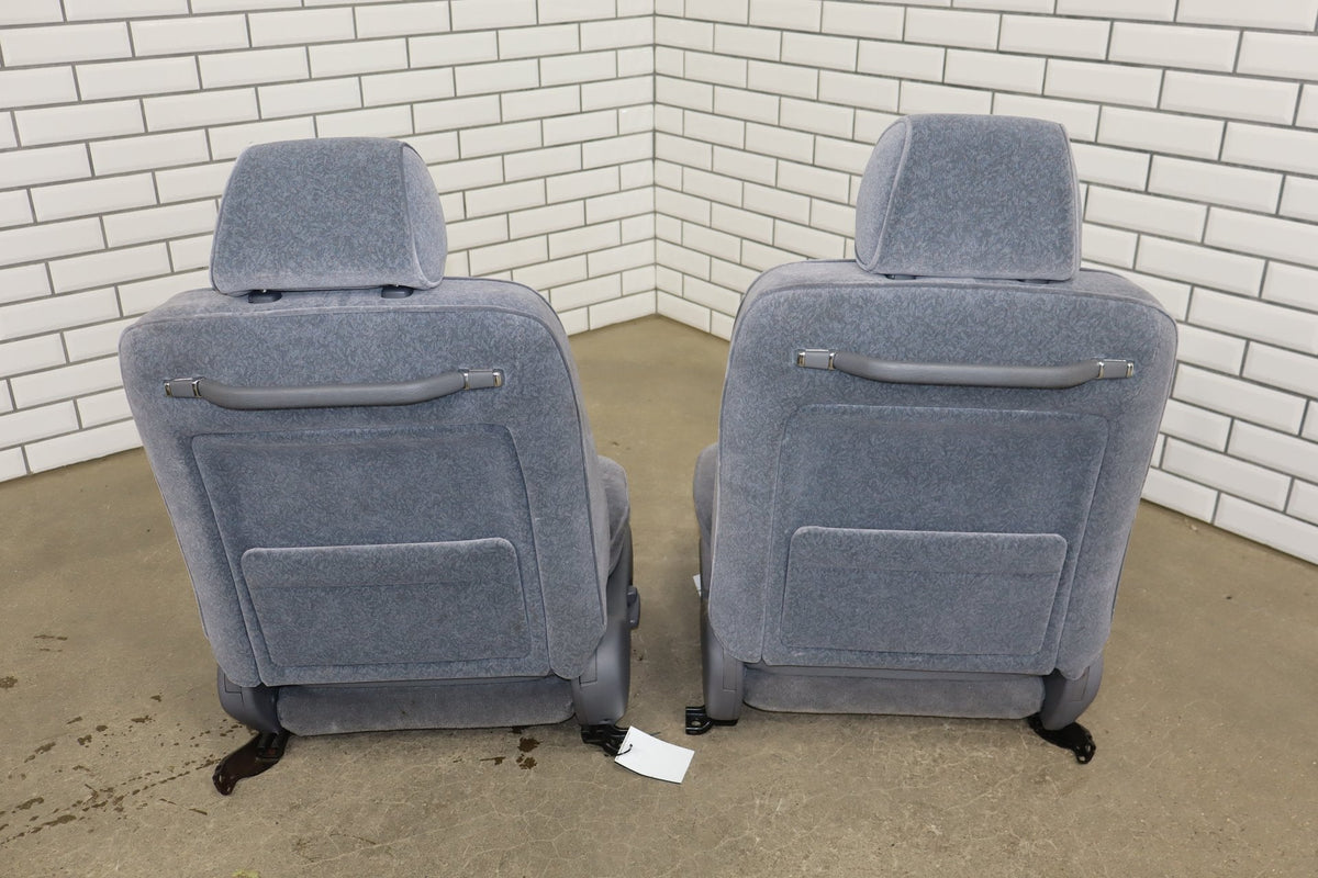 1996 Toyota Crown Royal Grey Cloth Seat Set Power FD10 OEM JZS151 Complete