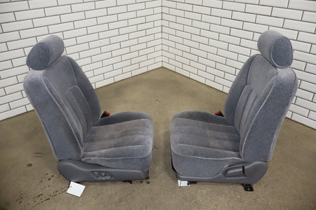 1996 Toyota Crown Royal Grey Cloth Seat Set Power FD10 OEM JZS151 Complete