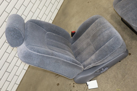 1996 Toyota Crown Royal Grey Cloth Seat Set Power FD10 OEM JZS151 Complete
