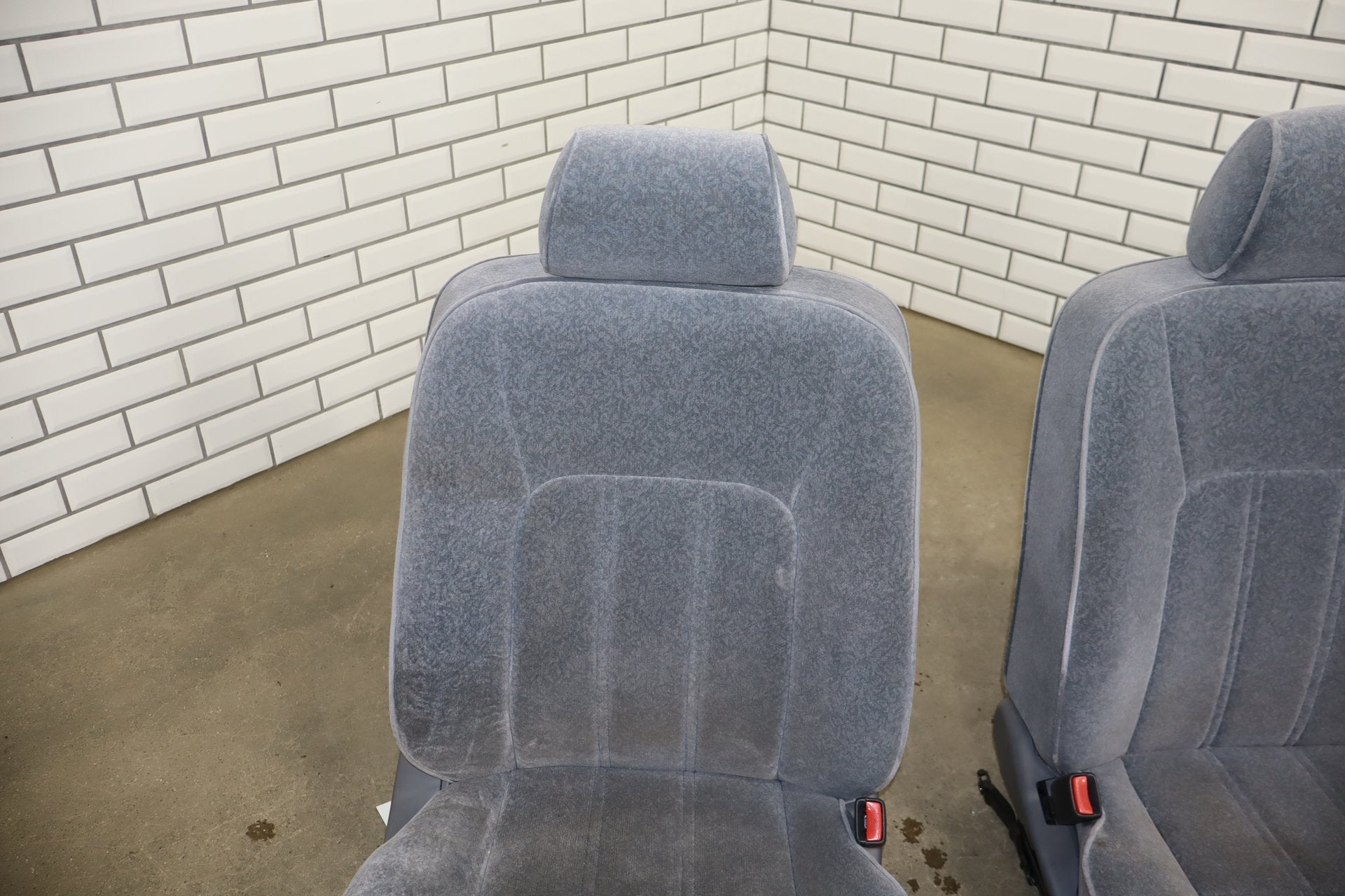 1996 Toyota Crown Royal Grey Cloth Seat Set Power FD10 OEM JZS151 Complete