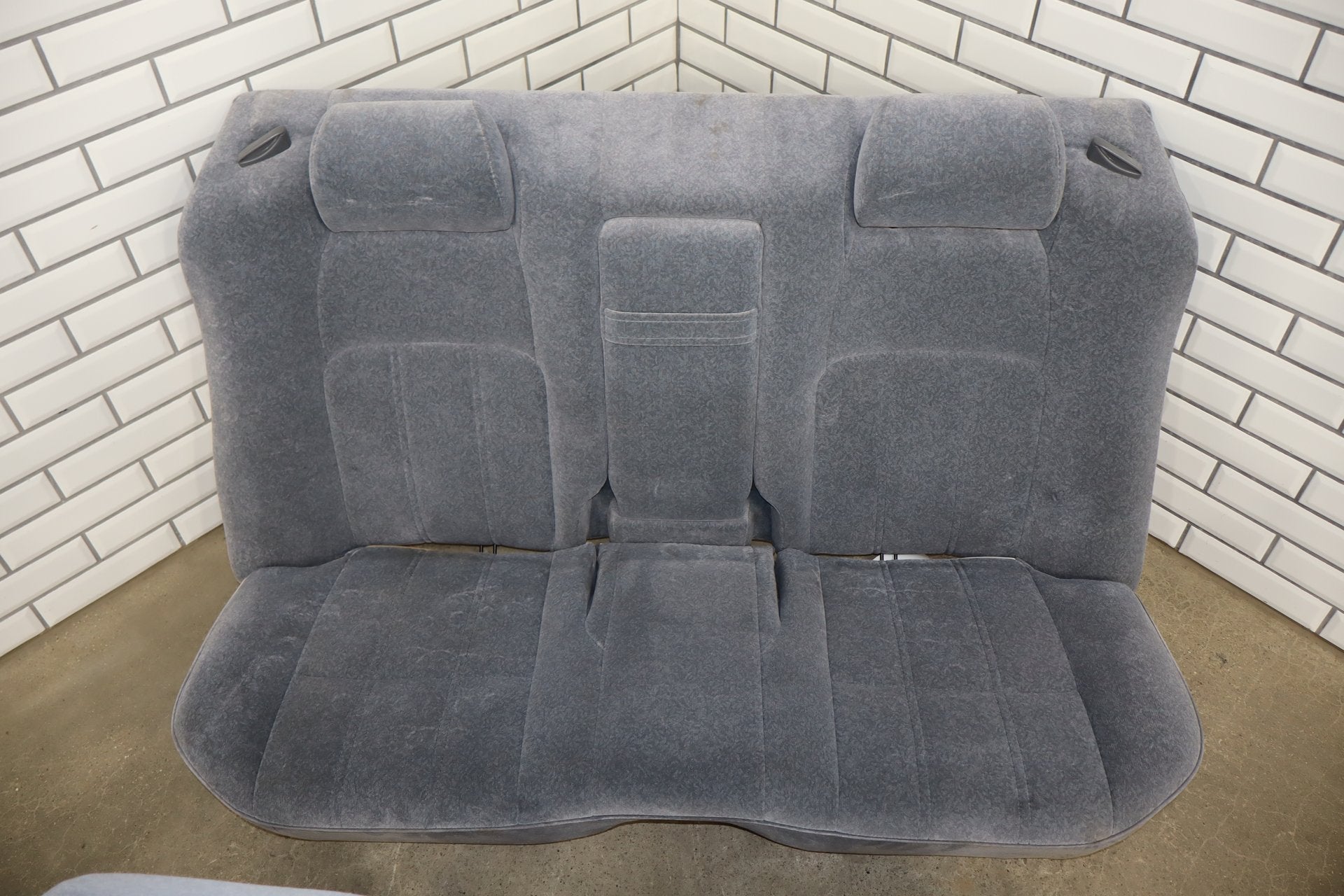 1996 Toyota Crown Royal Grey Cloth Seat Set Power FD10 OEM JZS151 Complete