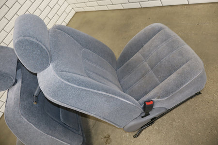 1996 Toyota Crown Royal Grey Cloth Seat Set Power FD10 OEM JZS151 Complete