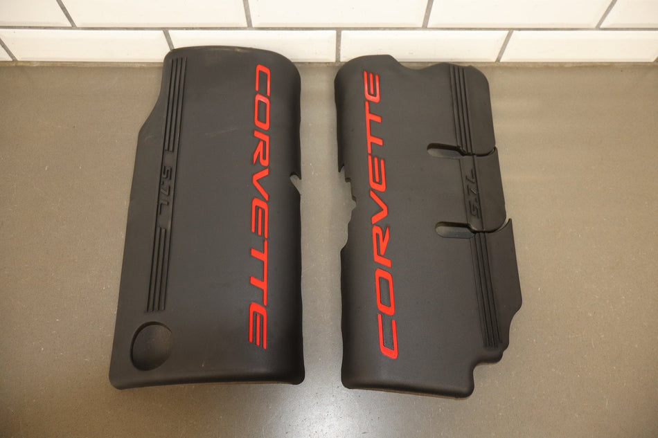 1997-1998 Chevrolet Corvette C5 LS1 Fuel Rail Cover Pair