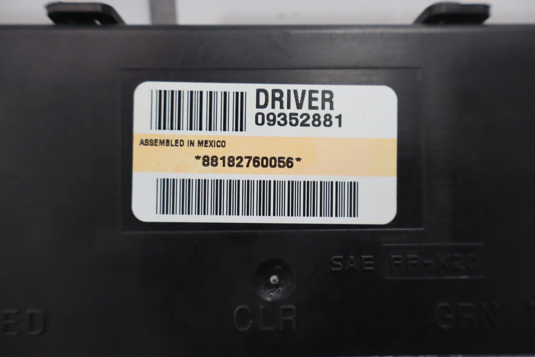 1997 - 1999 C5 Corvette Driver Left Theft Locking Door Control Module