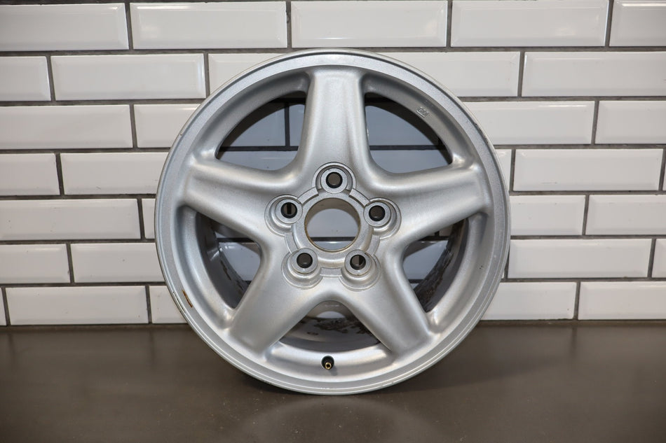 1997-1999 Chevrolet Camaro 16x8 Silver 5 Spoke Wheel OEM