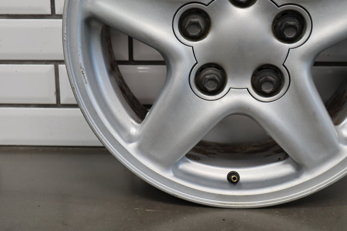 1997-1999 Chevrolet Camaro 16x8 Silver 5 Spoke Wheel OEM