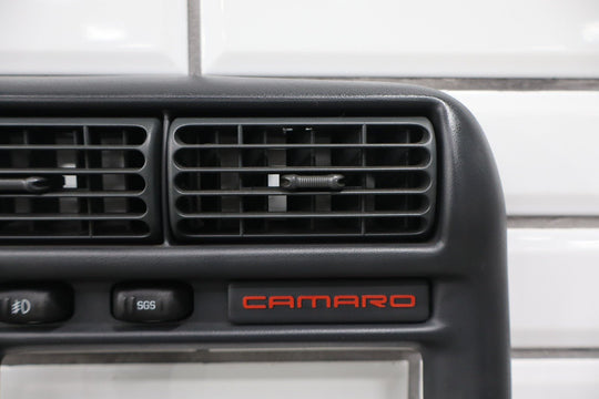 1997 - 1999 Chevy Camaro OEM Radio Bezel Trim W/ Vents & Fog Light Button