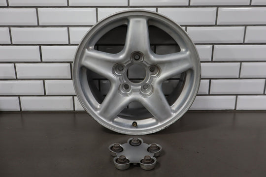 1997 - 1999 Chevy Camaro Single (1) 16x8 5 Spoke Silver Alluminum Wheel
