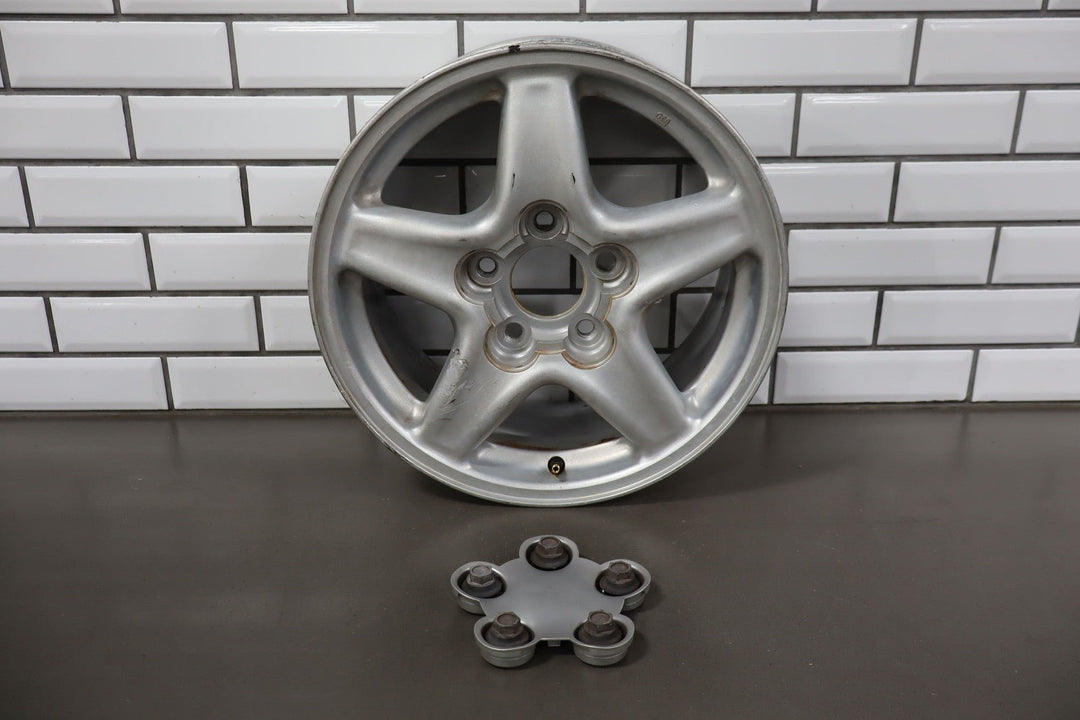 1997 - 1999 Chevy Camaro Single (1) 16x8 5 Spoke Silver Alluminum Wheel