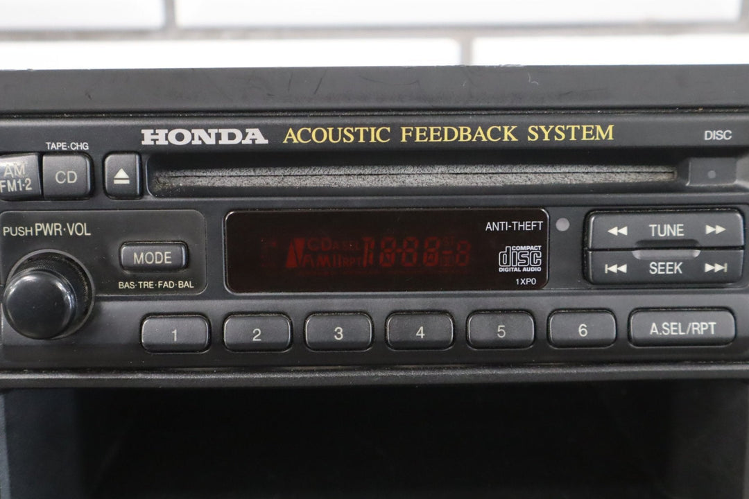 1997 - 2001 Honda Prelude Radio AM FM CD Tested OEM