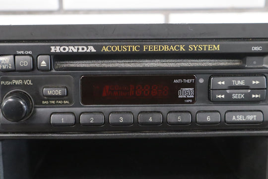1997 - 2001 Honda Prelude Radio AM FM CD Tested OEM