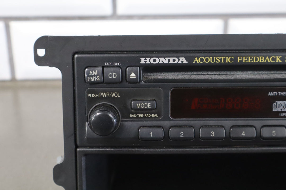1997 - 2001 Honda Prelude Radio AM FM CD Tested OEM