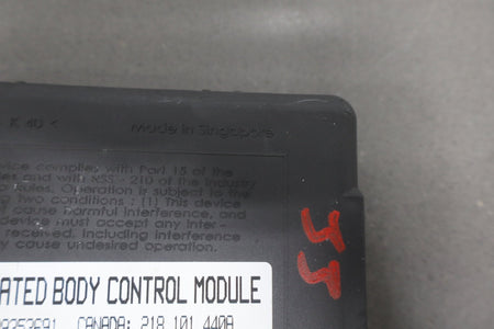 1997-2002 Pontiac Firebird, Chevrolet Camaro Body Control Module 09353691