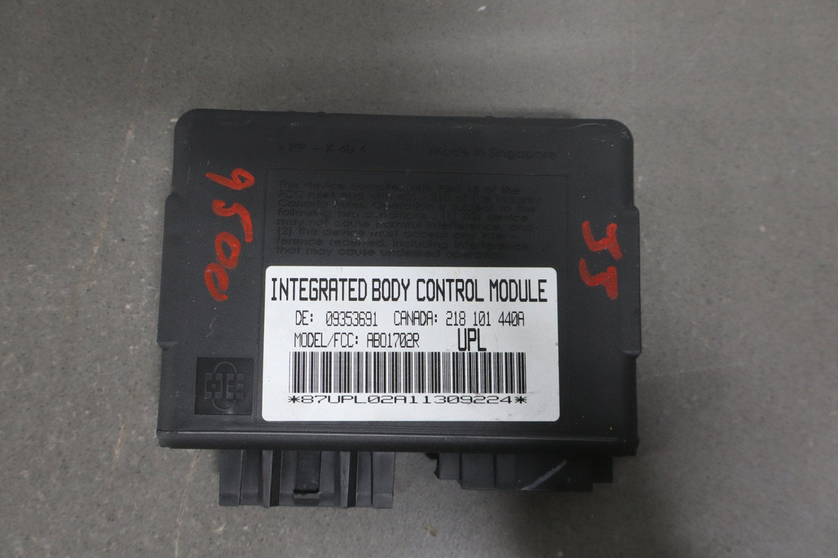 1997-2002 Pontiac Firebird, Chevrolet Camaro Body Control Module 09353691