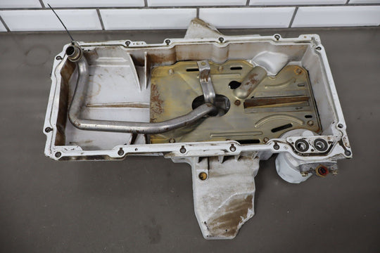 1997 - 2004 C5 Corvette 5.7L V8 LS1 Batwing Gullwing Oil Pan W/Pickup & Tray OEM