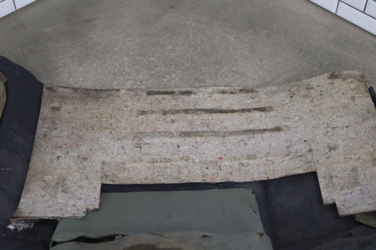 1997 - 2004 C5 Corvette Convertible Trunk Carpet Cleanout *Black 193